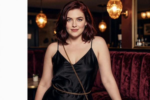 Casual and FWB Connections category preview with member Vivienne in a warm cocktail lounge setting